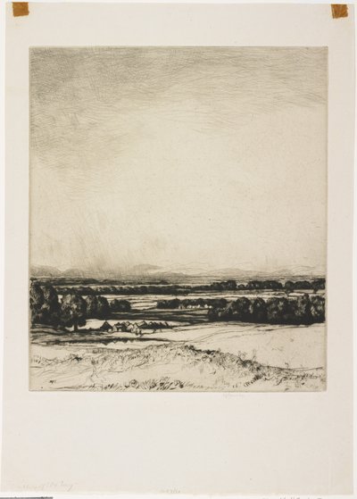 The Tay Valley, 1931 by David Young Cameron